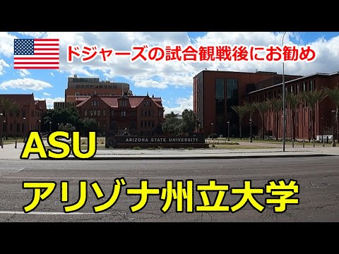 【米国】アリゾナ州立大学　★★★佐々木麟太郎君と留学希望の中高生に見てほしい★★★