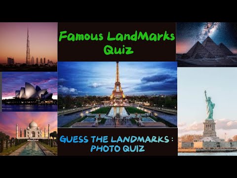 Guess The Landmark #famouslandmarks #famousplaces  #geographyquiz #landmarkquiz