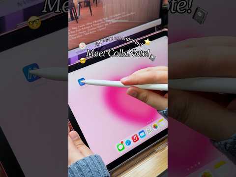 🍥 app name: #collanote 📓✍🏻 #ipadapps #iosapp #digitalnotetaking
