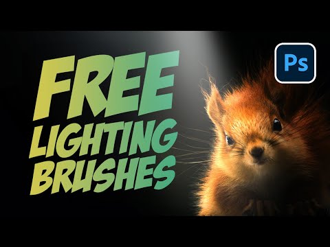 How to Get FREE Awesome Photoshop Lighting Brushes!