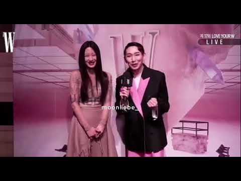 [ENG SUB] Mun Kayoung mini interview at the W Korea event.