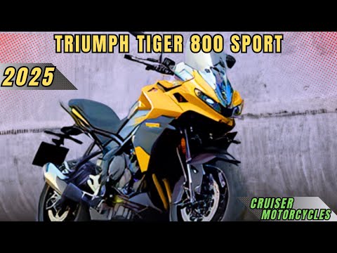 2025 Triumph Tiger 800 Sport | Best New Adventure Motorcycles You Must Buy!