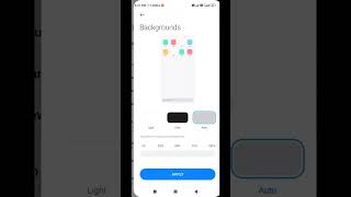 Change app drawer background setting #shorts
