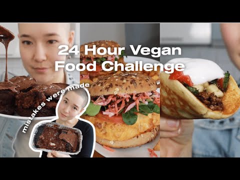 24 Hour Vegan Food Challenge In My New Kitchen | **I wasn't prepared for this** ft Vegan Region