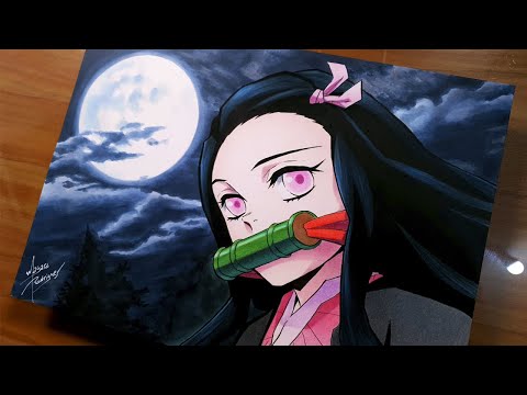 Drawing NEZUKO KAMADO [Demon Slayer/Kimetsu no Yaiba]