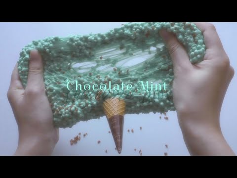 🌱 ミントクランチチョコスライム 🍫