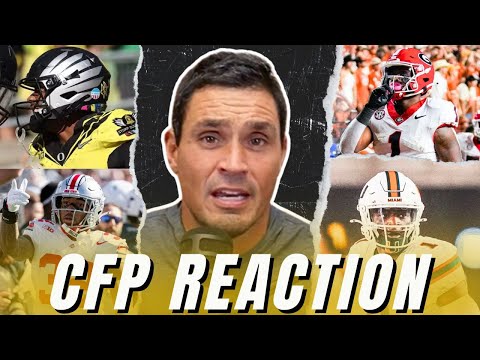 CFP Rankings REACTION | First CFP Committee Rankings Revealed | November 5, 2024