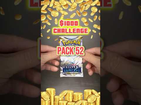 🎉 $1K Pokémon Pack Challenge! 🎉