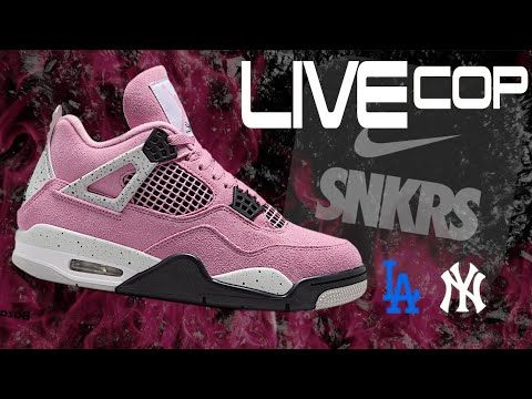 GOING LIVE! JORDAN 4 ORCHID & STOCK NUMBERS LIMITED!