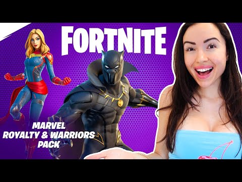 NEW MARVEL PACK! BLACK PANTHER Skin Update + Custom Games! (Fortnite Season 5)