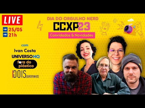 Grandes anúncios da CCXP23: Roy Thomas, Bilquis Evely, Tom King, Matheus Lopes e Mitch Gerads!