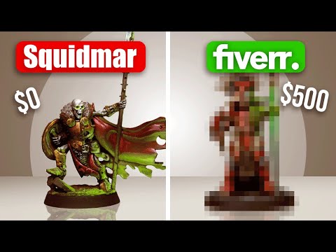 I asked artists on Fiverr to paint my Warhammer - Impossible mode