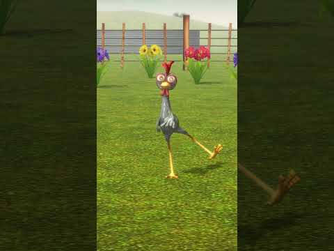 La Gallina Turuleca bailando en la granja #Shorts