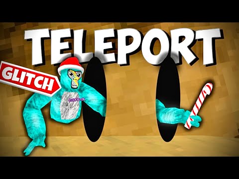 How to TELEPORT in Gorilla Tag (2 different ways)