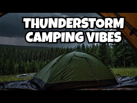 The Ultimate Thunderstorm Camping Sleep Ambience 2024