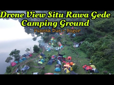 Drone View Situ Rawa Gede Camping Ground Bogor | Happy Anniversary 7th GBCC