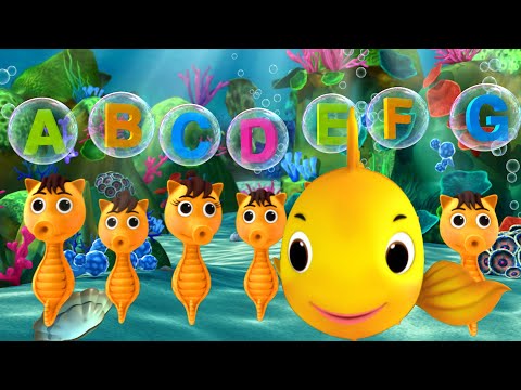 Sing Your ABCs with Seahorses and Fish! | Fun Baby Songs | Classic Baby Songs