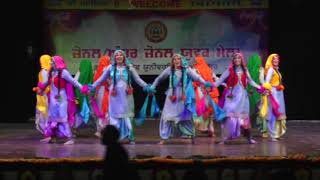 DAV College Jalandhar Luddi 2017 || Punjabi Folk Dance || Girls Performance || Trending Dance 2017