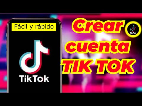 🔴✔ Cómo crear una cuenta de tiktok desde tu telefono celular con correo electrónico paso a paso