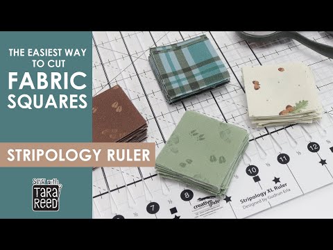 How to Cut Patchwork Squares with the Stripology XL Ruler