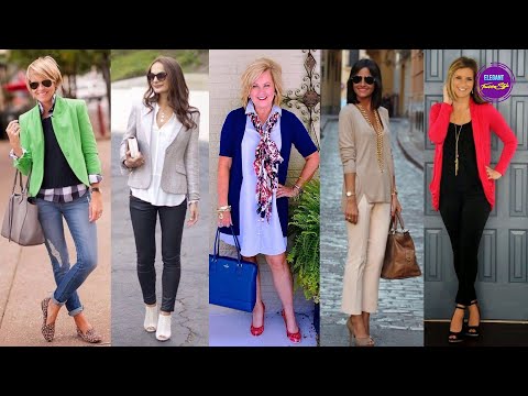 Business Casual for Women Over 40 | Fashionable Office Attire for Women Over 50