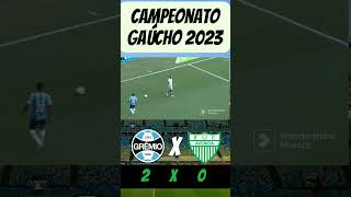 GREMIO 2 X 0 AVENIDA - GOLD DO JOGO - CAMPEONATO GAÚCHO #golsdojogo #shorts #grêmio #short