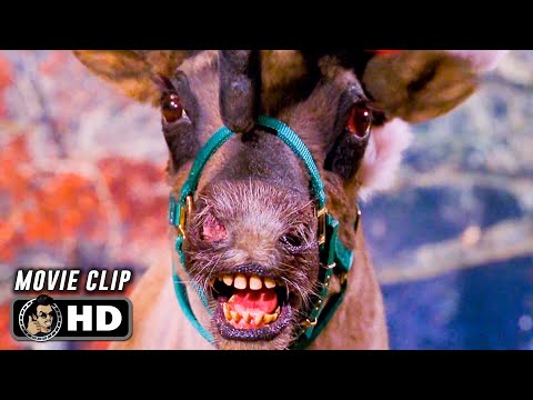 Fire & Reindeer Scene | JINGLE ALL THE WAY (1996) Movie CLIP HD