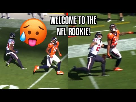 Derek Stingley’s ‘WELCOME TO THE NFL’ Moment 😳 Texans Vs Broncos 2022 Week 2 highlights