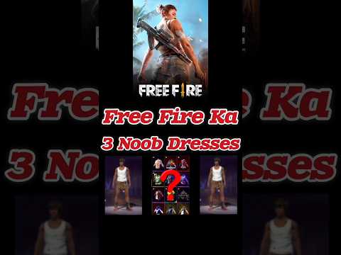 Free Fire Ka a 3 dresses mat pehen na 🚫🚫 || #shorts #freefire