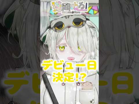 【重大発表】ついにボクのデビュー日が…！！【猫間ぬる/ #vtuber準備中 】