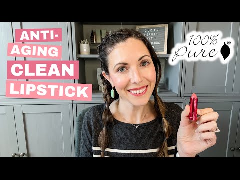 100 Percent Pure Fruit Pigmented Lipsticks Review & Try On