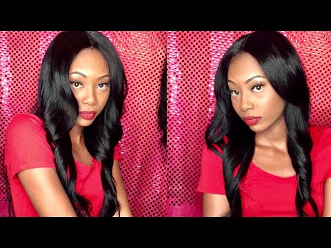 Affordable Amazon Hair Review!! Qi Ying Beauty Hair Brazilian Straight Hair Review!