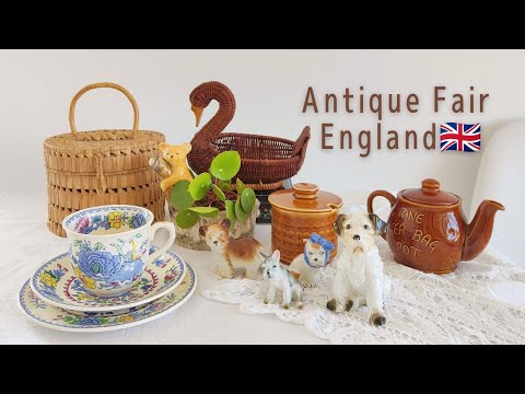 Antique Fair in Bristol【I intoroduce what I bought】