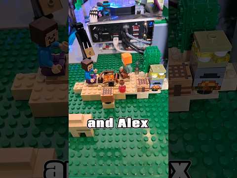 Lego MINECRAFT Gaming PC | STEVE & ALEX #lego #minecraft #pc