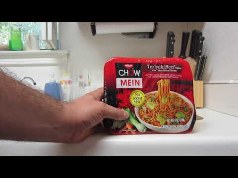 Nissin  Teriyaki  Chow Mein Review