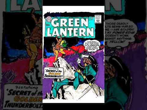 WBES Short: Green Lantern Cover Re-Draw - Vol. 2, Issue #2, Oct. 1960