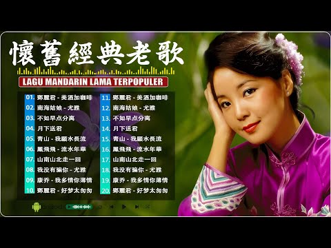 【老歌精選】80年代國語流行歌曲 🎧 群星 里 一人一首成名曲 🎧 美酒加咖啡 - 鄧麗君/后悔爱上你 - 杨小萍/相思未了情 - 青山/往事只能回味 -尤雅 / 80's Mandarin Song