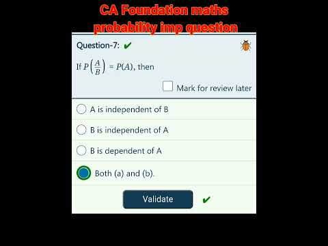 CA Foundation probability most important question December 2023 ye questions aate hi aate hai