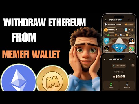 How to withdraw ETHEREUM from MEMEFI to your Bybit|| Binance account.