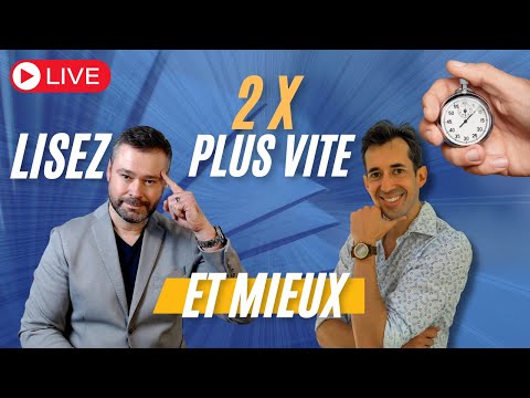 Lisez 2 Fois Plus Vite (et Mieux) - Avec Jérôme HOARAU