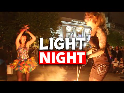 LightNight 2015 Drums, Fire & Acrobatics