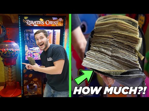 Collecting Money From Claw Machines & Candy Machines!