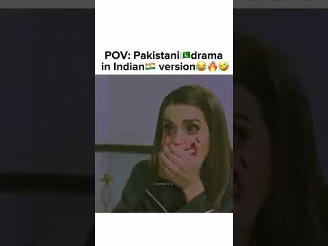 Pakistani drama in Indian version #shorts #drama #sunochanda #memes