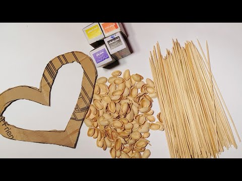 Wall Hanging Craft Ideas With Pista Shells | Waste Material Craft Idea | Home Decorations idea | DIY