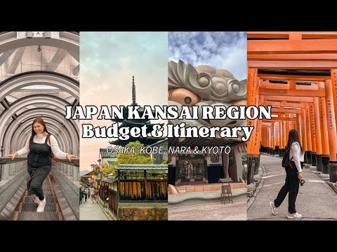 KANSAI JAPAN 2024 (10D9N W/ ₱45,000 BUDGET) | Osaka, Kobe, Nara & Kyoto