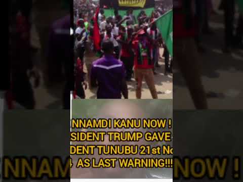 See main video #nnamdikanu #trump #nigeria #viralshort