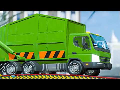 Wheels on the Garbage Truck Nursery Rhyme & More Baby Song