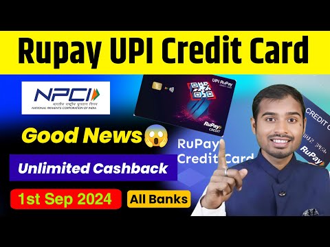 NPCI New Rules Rupay Credit Card Unlimited Cashback | Rupay credit card upi offer | npci new rules