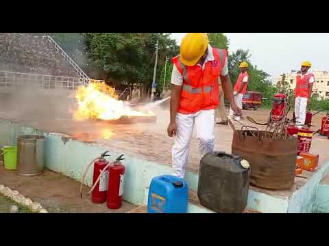 Fire Fighting Training at BPSPA by OFDRA • Police Sub Inspector Training • Odisha Fire Service