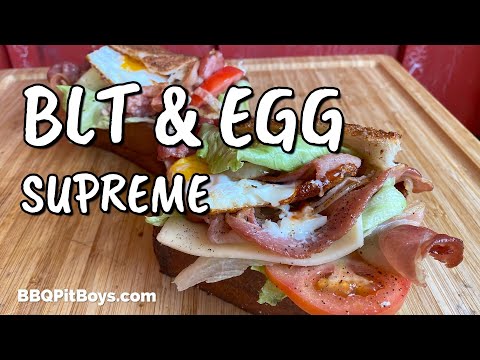 Bacon Lettuce Tomato Egg Supreme Sandwich